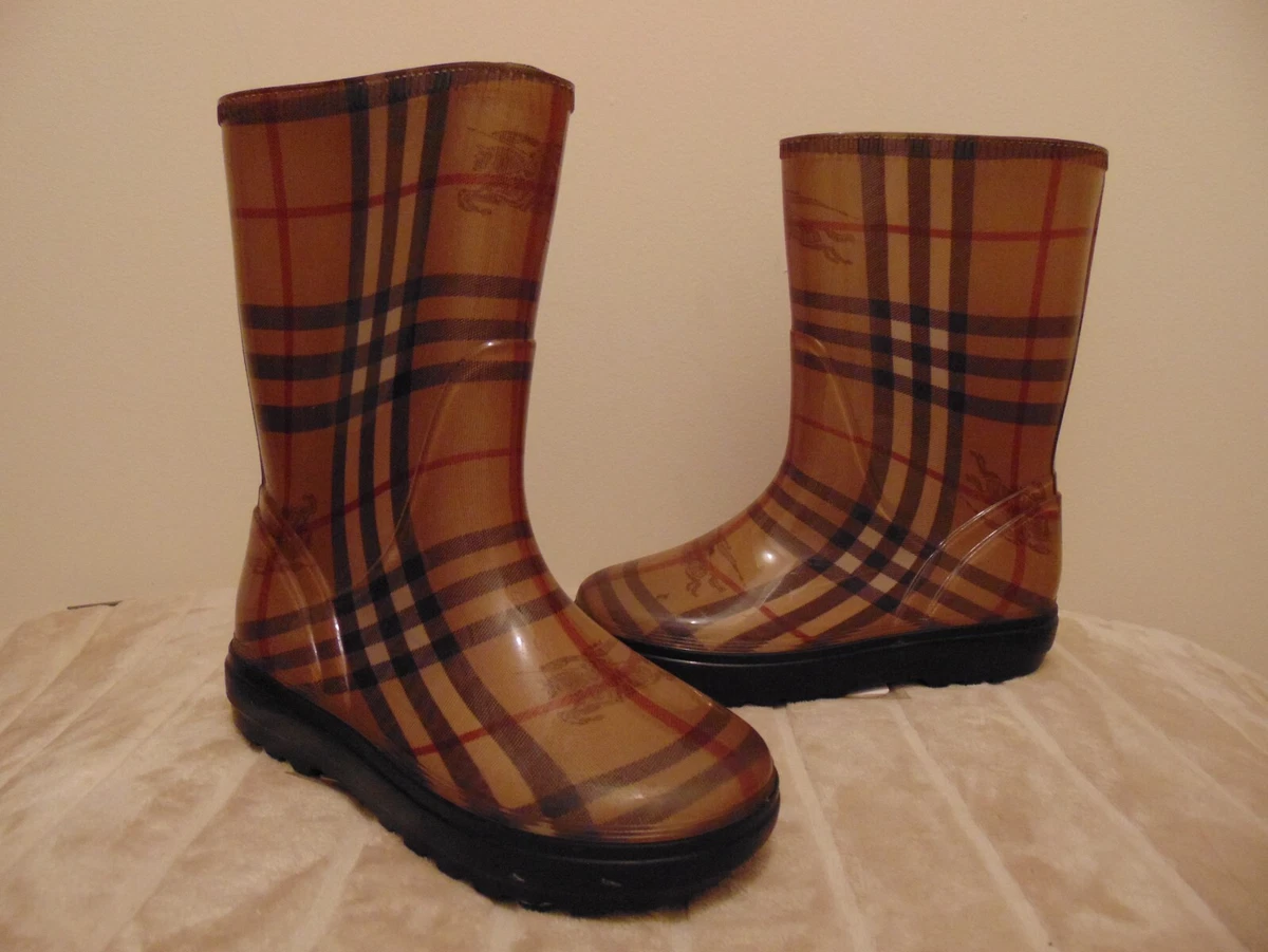 Burberry boots best sale kids online