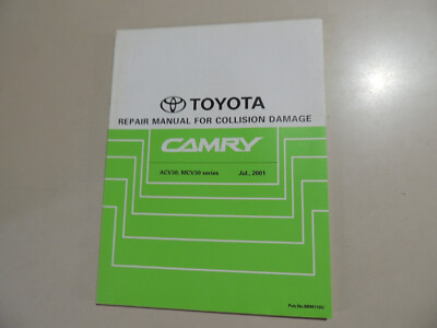 Repair manual collision damage Toyota ACV30 MCV30 07.2001