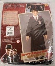 Harry Potter Gryffindor Hooded Cloak Robe Costume Halloween Size Adult Small
