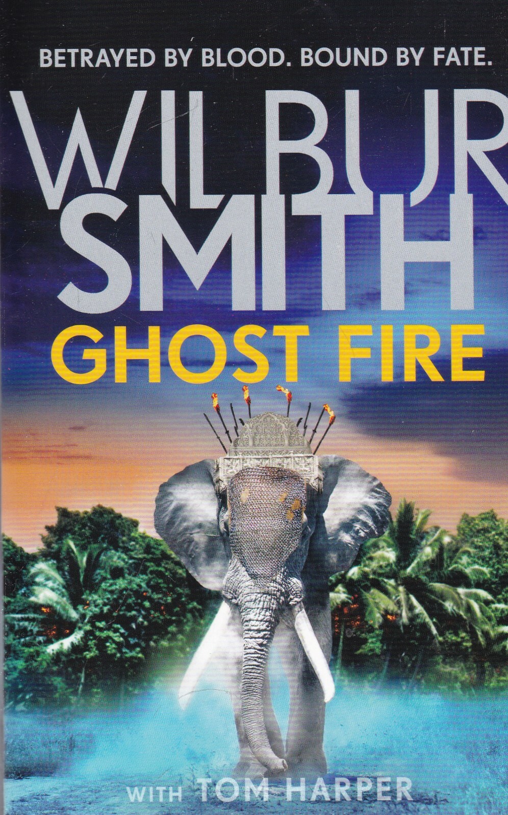 Wilbur Smith Ghost Fire Book NEW Paperback Thriller