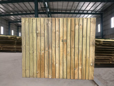 Feather Edge Timber Fence Panel 6ft (L) x2ft|3ft|4ft|5ft|6Ft (H) Pack of 5