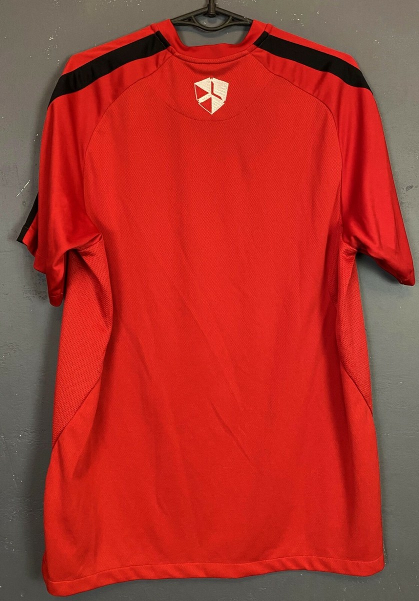 NIKE MEN'S FSV MAINZ 05 TRAINING RED SOCCER FOOTBALL SHIRT JERSEY