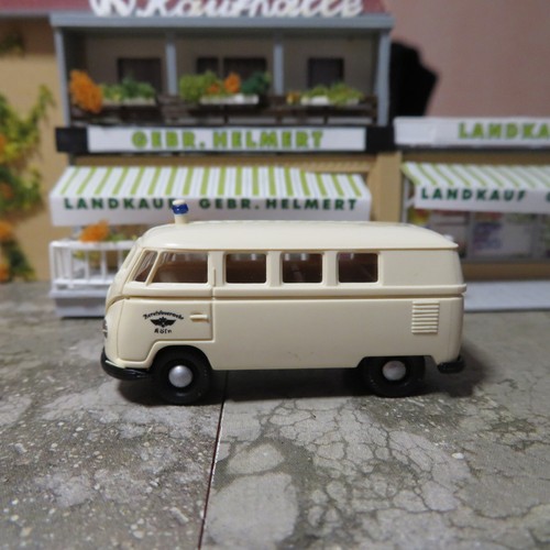 Brekina 3171 1:87 H0 VW T1 a Kombi Berufsfeuerwehr Köln weiß NEU OVP - Bild 7 von 9