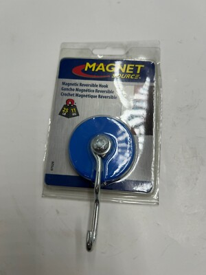 #ad QTY 10 Magnet Source 07529 Reversible Hook Silver 2.25quot; 25 Lbs $53.81