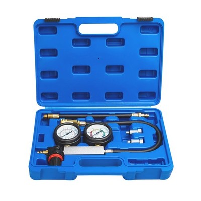 Cylinder Leak Down Tester Kit Compression Leakdown Detector Leakage Test Set ...