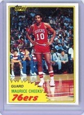 1981-82 Topps - Maurice Cheeks #90E 90 East Philadelphia 76ers