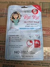 Lindsay Home Aesthetics Bye, Bye Oily, Itchy Scalp Self Heating Hair Mask 2 step