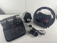Logitech G29 Driving Force Steering Wheel Pedal Set and Gear Shifter - Free P&P