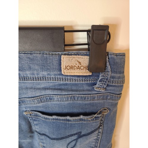 Jordache Jeans Girls 10 Blue Skinny Stretch Denim Medium Wash Zip Fly Casual - Picture 4 of 6