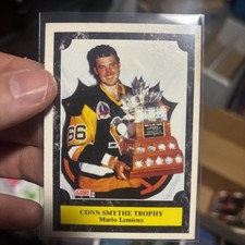 1991-92 Score American #426 Mario Lemieux Conn Smythe Centered Beauty
