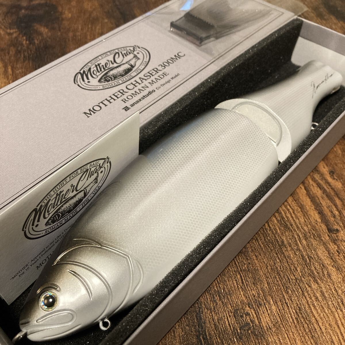 Roman Made Mother Chaser 300MC Albino Swimbait for Freshwater & Saltwater - Image 2