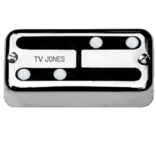 Pastilla de bajo puente cromado para TV Jones Thunder'Mag TMB-UVCHM - Imagen 1 de 1