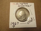 Washington Quarter, 1967-P, Non Silver, #30.