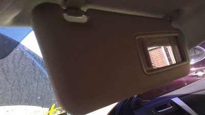 Passenger Sun Visor Sunroof With Illumination Fits 10-13 MAZDA 3 30914230