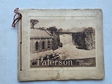 Paterson New Jersey, Antique Book Portfolio of Photos c 1920, 12 Photogravures