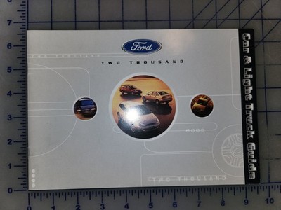 2000 Ford Car and Truck Brochure Canadian