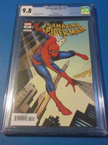 Amazing Spider-man #21 Rude variant CGC 9.8NM/M Gorgeous Gem Wow
