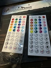 2- LED Lights 44 Keys IR Remote Replacement for RGB Led Strip Light