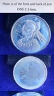 Native American Indian Chief Pontiac Ottawa 1 Oz 925 Sterling Silver Round