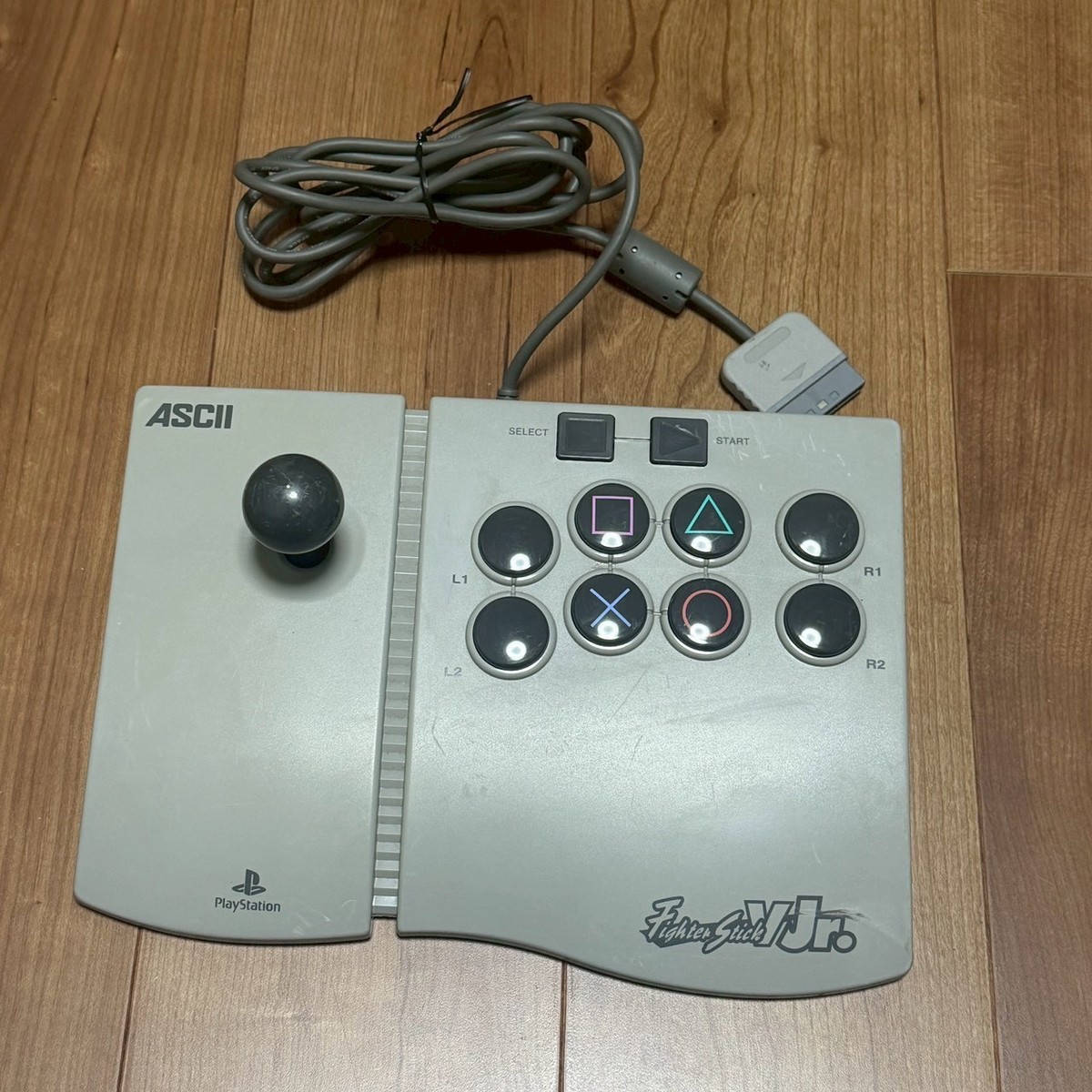 Rare PS1 Arcade / Fighter Stick V Jr. PS ASC-0504J PAD controller