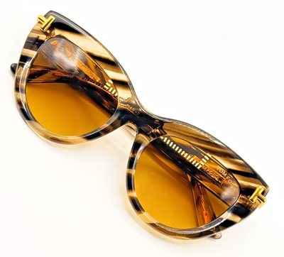 Tom Ford Sunglasses FT1252 55F Icon Collection Havana Cat  display picture 3