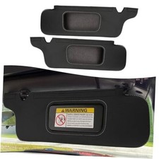 Sun Visor Cover Protector for Ford Ford Mustang 1994-2004 Black-Gray Stitch