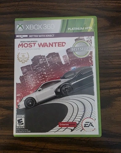 Need for Speed: Most Wanted (Xbox 360, 2012) Complete CIB
