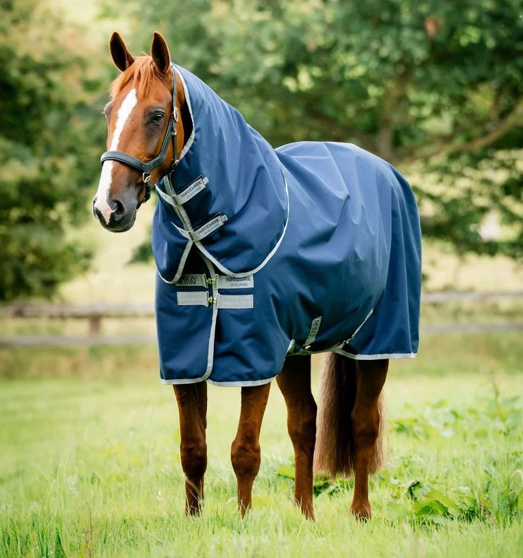 Horseware Amigo Ripstop 900D Lite Plus Halsteil 0g Turnout Decke navy/titanium g