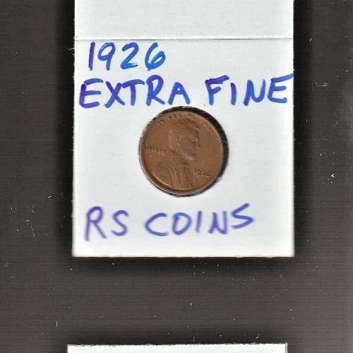 1926   XF   LINCOLN  CENT ~ TOUGH to get HI GRADE  **EXTRA FINE** #28i FREE SHIP