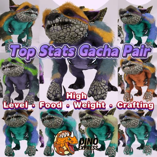 Gacha High Stats Pair Clone ARK🦕 Survival Ascended ASA PVE PC/XBOX/PS