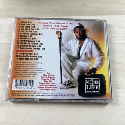 E.B. Daddy Of Da Hood - Stickin' To The Plan CD Romp Crew - SKIPS