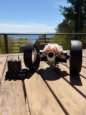 Parrot Jumping Sumo MiniDrone RC Vehicle with Camera and Extra Batteries