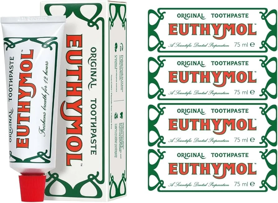 Euthymol Original Toothpaste 75ml x 4 tubes