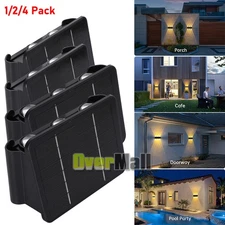 NEW Solar Deck Lights Outdoor Step Lights LED Fence Stair Lights for Garden Yard