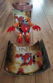 2002 Lego Bionicle BOHROK (8560 - 8565) Set of 6 with Krana