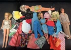 Vintage Barbie Doll Clothes And Shoes And Dolls