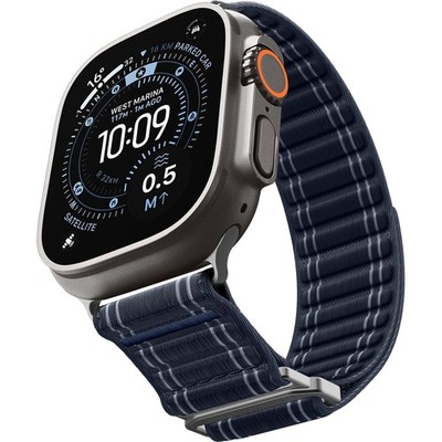 Armband für Smart Watch 49/46/45/44 mm Spigen Uhrarmbänd Uhrbänd Bänd Dunkelblau