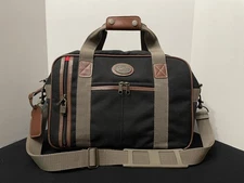 Ricardo Beverly Hills Carry On Luggage Tote Computer Executive Bag Black EUC