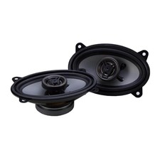 Crunch CS46CX 4x6 Inch 2-Way Car Speakers, 250W Coaxial Audio System, Black