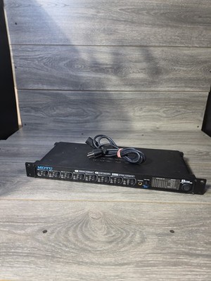 MOTU 8pre Firewire 2.0 Rackmount Audio Interface 8 Mic Preamps Phantom S/PDIF