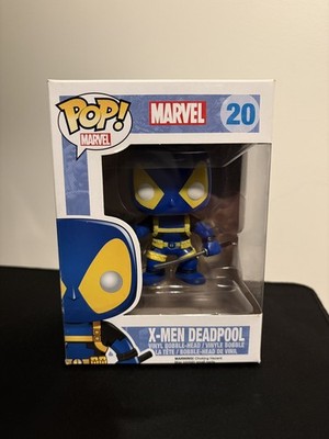 Funko Pop! Marvel X-Men Deadpool #20 Blue Suit Bobble-Head Vinyl Figure