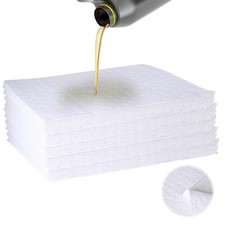 Oil Absorbent Pads - High Absorbency Microfiber Polypropylene Absorbing Pads, Oi
