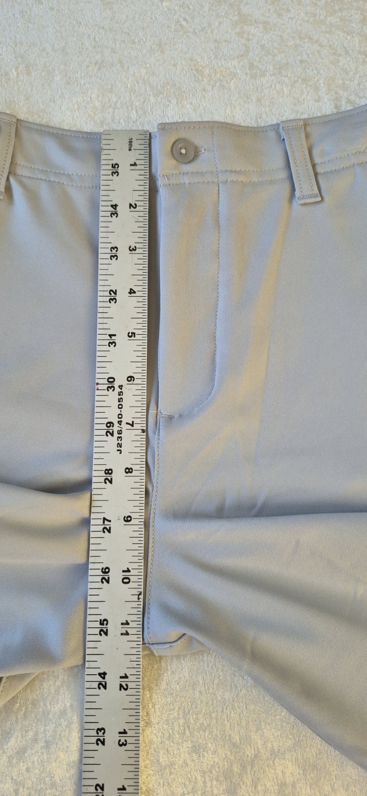 Under Armour Boys' Gray Golf Chino Shorts YXL 100% Polyester Regular Fit Pockets thumbnail 3