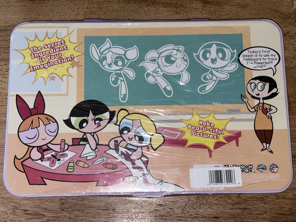 De colección Powerpuff Girls Ultimate Art Studio 2000 Sellado Nuevo PPG Coleccionable