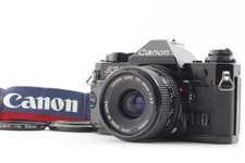[NEAR MINT] Canon AE-1 Program 35mm Film Camera New FD 35mm F2.8 Lens From JAPAN