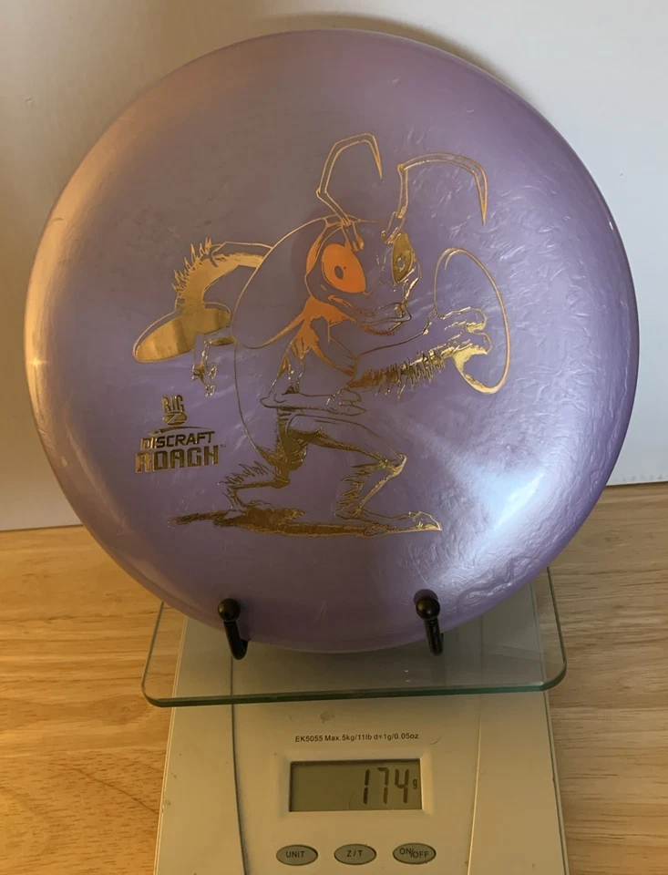 Discraft Big Z Roach Putt & Approach Disc Purple With Gold Foil 174 grams - Image 3 of 4