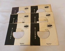 45 RPM 7" RECORD SLEEVES CO. SLEEVE 6 PACK SEE PHOTOS Hickory Records SLV347