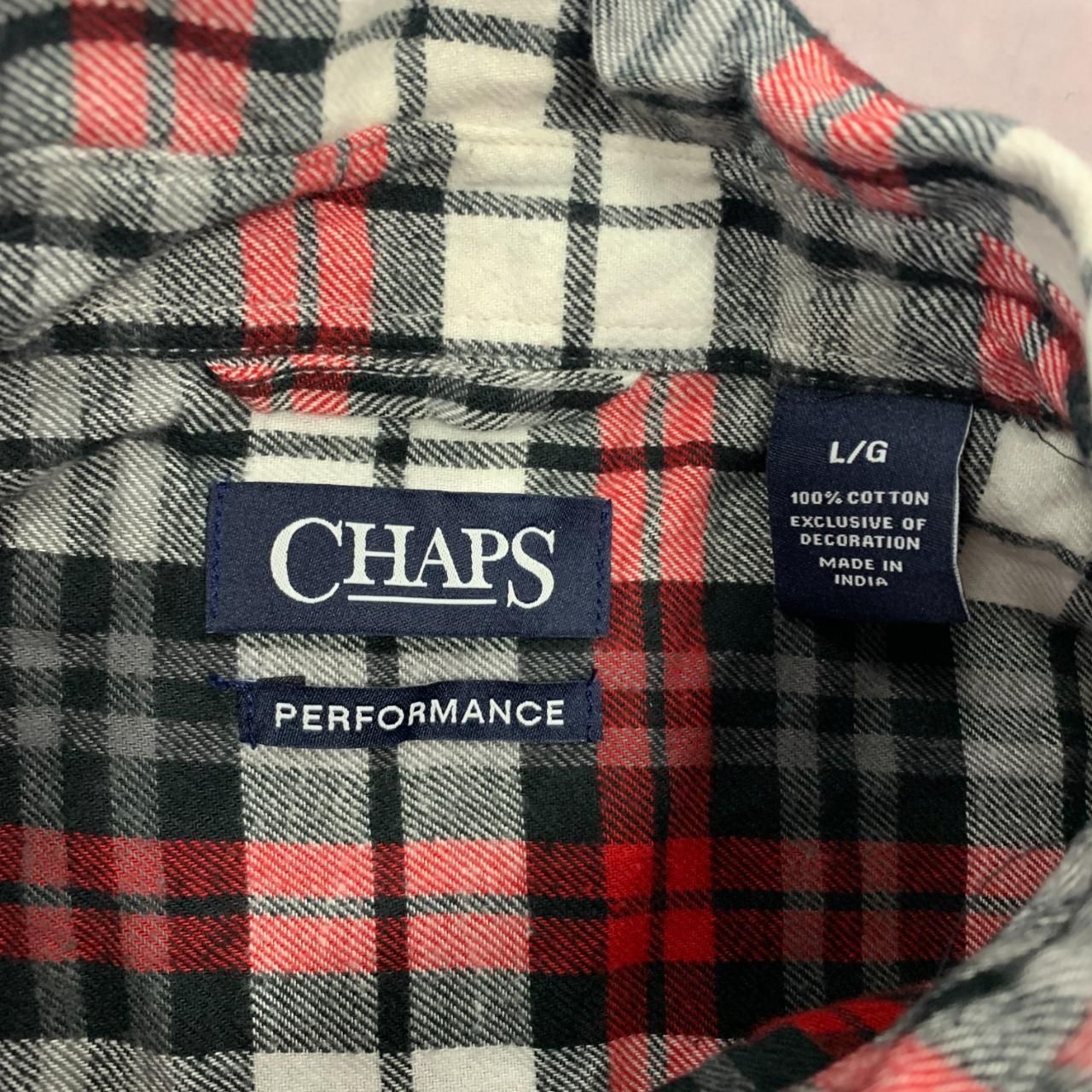 Chaps Patterned Shirt Checked patterned shirt Men… - image 5