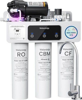 Waterdrop WD-T3-M Remineralization Reverse Osmosis Water Filter, 9-Stages