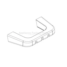 Charbroil Grill Part # 160202-0104 - Lid Handle.